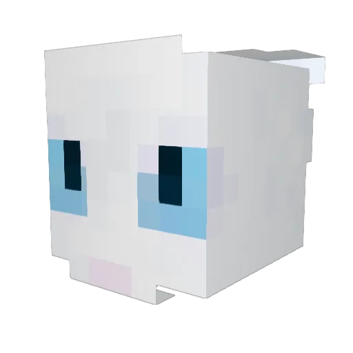 Magaly_Chavez Minecraft avatar head, 3D render