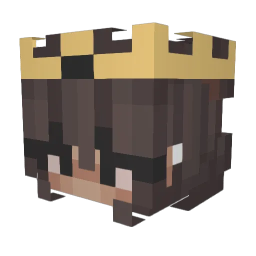 Magg3406 Minecraft avatar head, 3D render