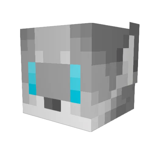 Maggie1509 Minecraft avatar head, 3D render