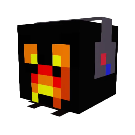 MaggotBrain3000 Minecraft avatar head, 3D render