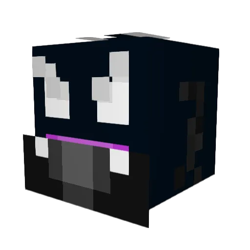 MagicDragon93 Minecraft avatar head, 3D render