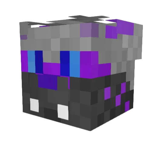 MagicDragoon005 Minecraft avatar head, 3D render