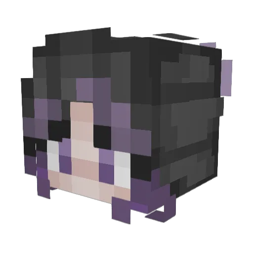 MagicEye12 Minecraft avatar head, 3D render