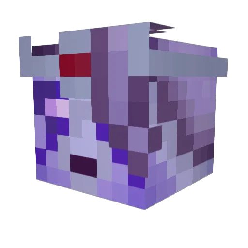 MagicJuan Minecraft avatar head, 3D render