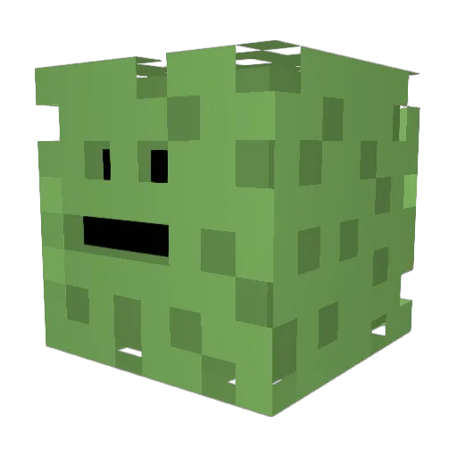 MagicKiwiJam Minecraft avatar head, 3D render