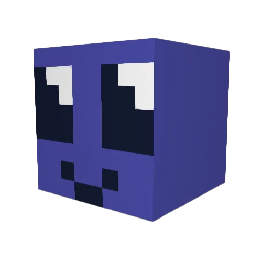 MagicLizard2015 Minecraft avatar head, 3D render