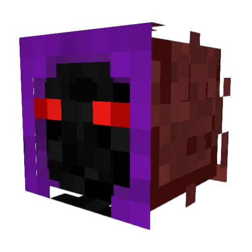 MagicMan100 Minecraft avatar head, 3D render