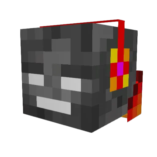 MagicMan_2014 Minecraft avatar head, 3D render