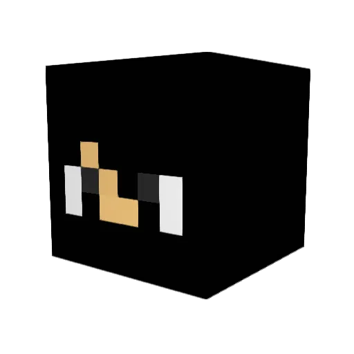 MagicMike143 Minecraft avatar head, 3D render