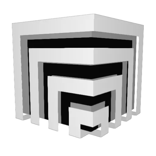 MagicRhyme Minecraft avatar head, 3D render