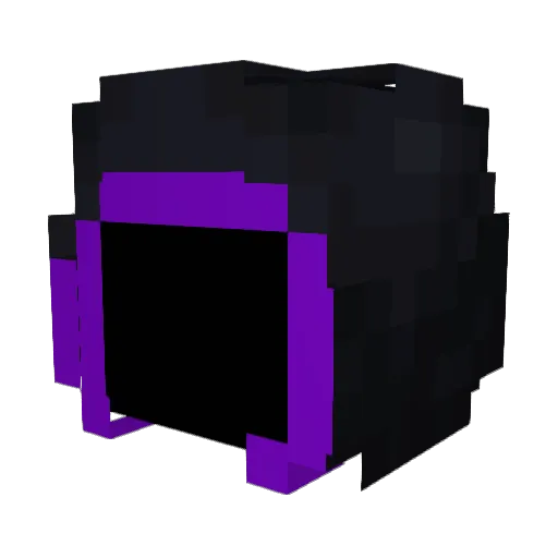 MagicTT Minecraft avatar head, 3D render