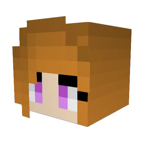 MagicWithin Minecraft avatar head, 3D render