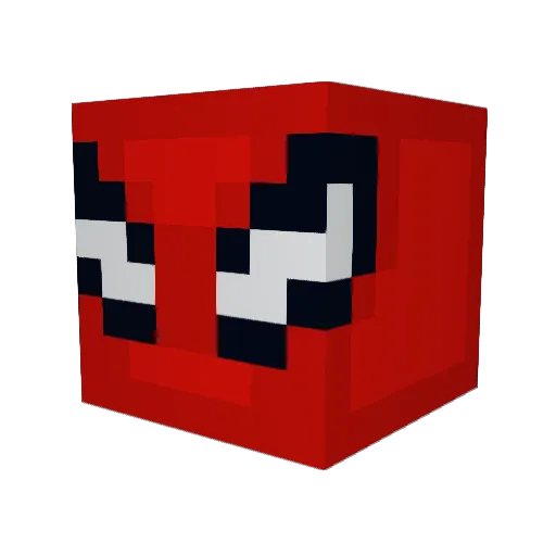 Magic_Milan Minecraft avatar head, 3D render