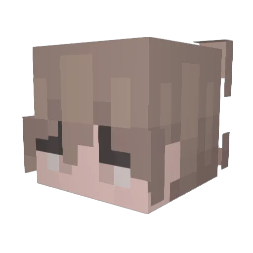 Magic_Ypc Minecraft avatar head, 3D render