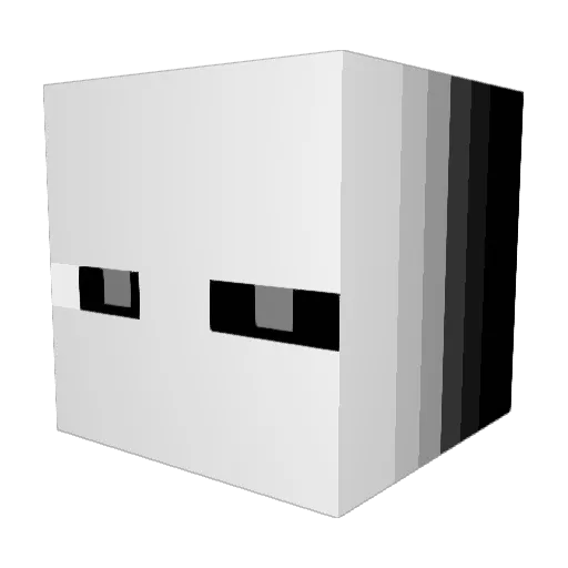 Magic_sui Minecraft avatar head, 3D render