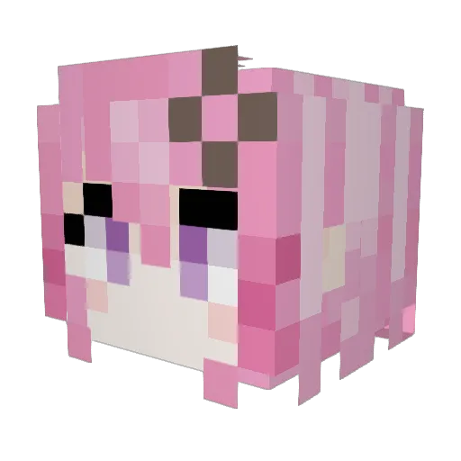 MagicalHBG Minecraft avatar head, 3D render