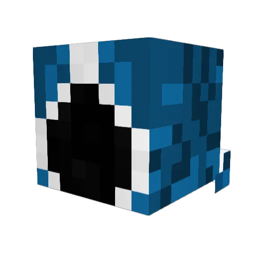 MagicalPastry Minecraft avatar head, 3D render