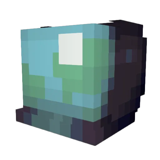 MagicalUnicorn29 Minecraft avatar head, 3D render