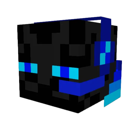 MagicalWheel153 Minecraft avatar head, 3D render