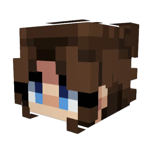 Magical_Karp74 Minecraft avatar head, 3D render