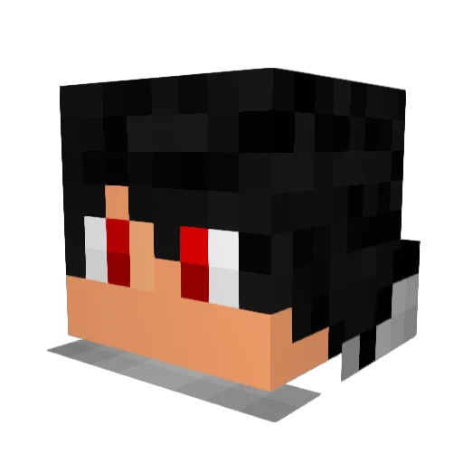 Magiccow2003 Minecraft avatar head, 3D render