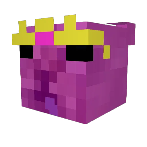 MagickArthur Minecraft avatar head, 3D render