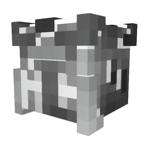 Magier_99_ Minecraft avatar head, 3D render
