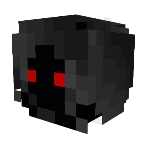 MagistrMeow Minecraft avatar head, 3D render