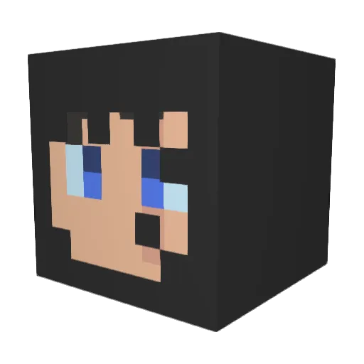 MagistrPool1 Minecraft avatar head, 3D render