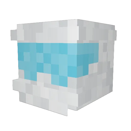 MagixUTD Minecraft avatar head, 3D render