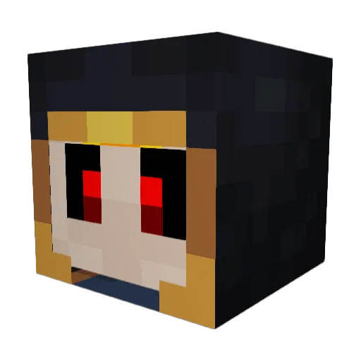 Maglity_Counter Minecraft avatar head, 3D render