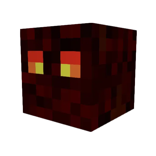 MagmaCube90 Minecraft avatar head, 3D render