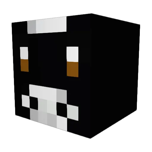 MagmaMuffinz Minecraft avatar head, 3D render