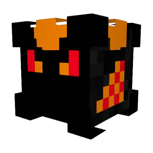 MagmaPlayz223 Minecraft avatar head, 3D render