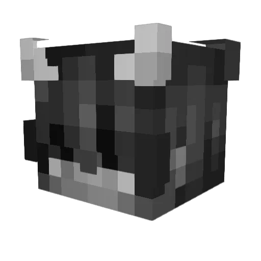 MagmaTom Minecraft avatar head, 3D render