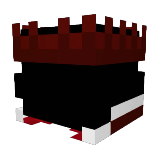 Magma_jar Minecraft avatar head, 3D render