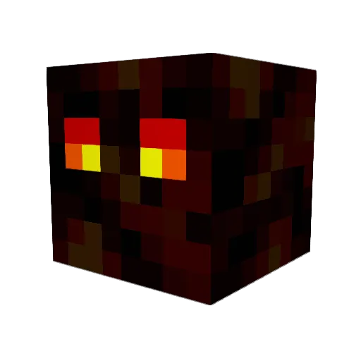 Magmacube500 Minecraft avatar head, 3D render
