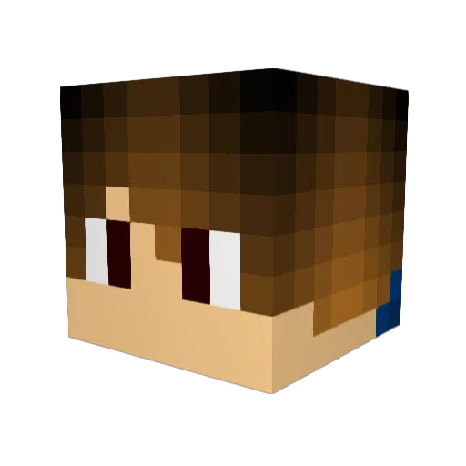 Magmagamer12 Minecraft avatar head, 3D render