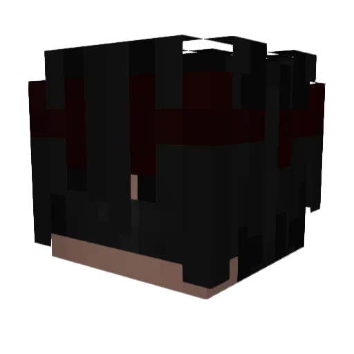 Magmm Minecraft avatar head, 3D render