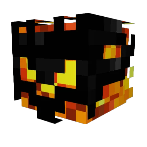 Magmortar36 Minecraft avatar head, 3D render