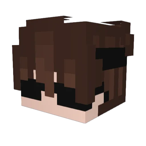 Magmot Minecraft avatar head, 3D render