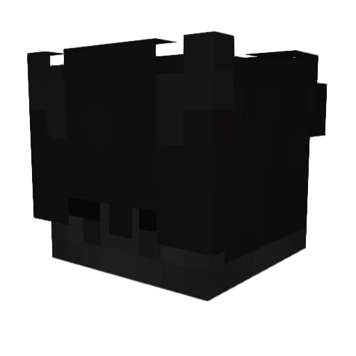 Magnagore Minecraft avatar head, 3D render