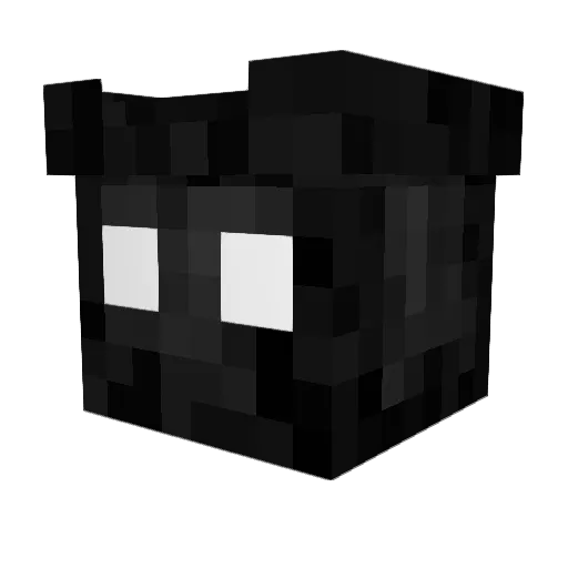 Magnemyon Minecraft avatar head, 3D render