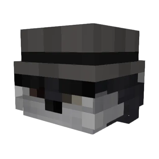 Magnetik808 Minecraft avatar head, 3D render