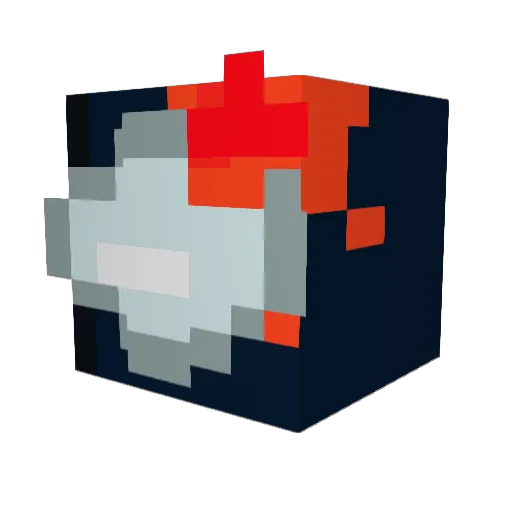 Magni0 Minecraft avatar head, 3D render
