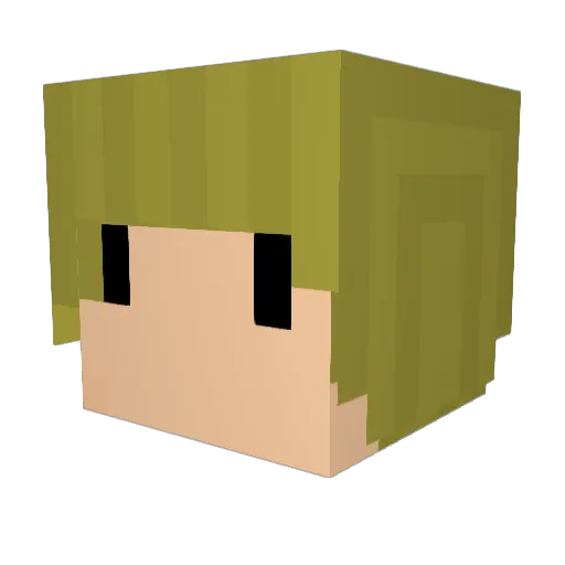 MagnitoIsAGod Minecraft avatar head, 3D render