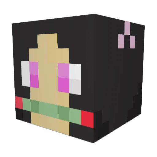 Magnuggets10 Minecraft avatar head, 3D render