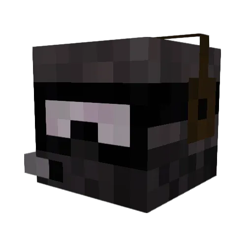 MagnumMags Minecraft avatar head, 3D render