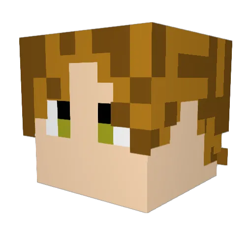 Magnum_Daemon Minecraft avatar head, 3D render