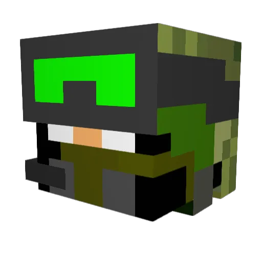 Magnus091004 Minecraft avatar head, 3D render